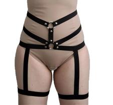 Leg garter cinta liga em elastico regulavel Miss