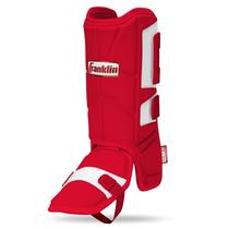 Leg Guard Franklin Sports PRT Series Adult Baseball Red
