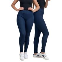 Leg Suplex Cintura Alta, Calça Legging Levanta Bumbum, Costura Reforçada, Grossa Zero Transparência