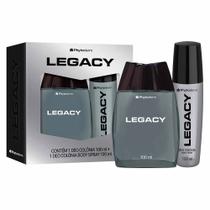 Legacy Phytoderm Kit Perfume Masculino Deo Colônia + Body Spray Legacy Phytoderm Kit Perfume Masculino Deo Colônia + Body Spray