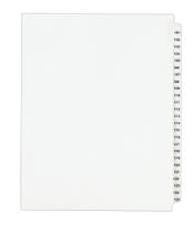 Legal Divisores Avery Standard Collated Sets Conjunto de 101 a 125 abas