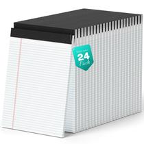 Legal Pads AILZFEI 720 folhas, 8,5 x 11 cm, College Ruled, pacote com 24 Legal Pads AILZFEI 720 folhas, 8,5 x 11 cm, College Ruled, pacote com 24