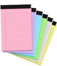 Legal Pads PINJINGPRO 8,5 x 11, pacote com 6, 30 folhas de largura