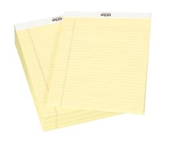 Legal Pads School Smart 27430 21,59 cm x 29,85 cm Pacote com 12