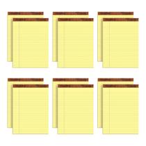 Legal Pads Tops The Legal Pad 8,5 x 11,75", 50 folhas, pacote com 12