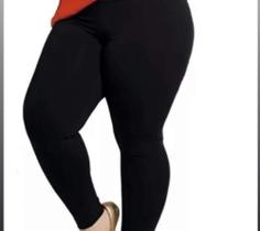 Leggin Plus size preta Fitness G3 Leggin Plus size preta Fitness G3