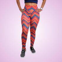 Legging Active Power - Laranja e Azul