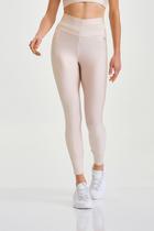 Legging Adaptiv Punho e Afina Cintura Cajubrasil Off White