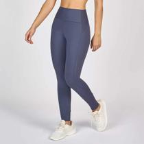 Legging Alto Giro Hyper Refletivos Bolso Cos Grafite