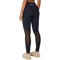 Legging Alto Giro Sobreposição Tule Feminina