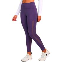 Legging Alto Giro Tule Refletivos Feminina Legging Alto Giro Tule Refletivos Feminina