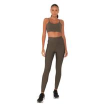 Legging Amei Sport com Bolso - Verde Oliva Legging Amei Sport com Bolso - Verde Oliva