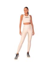 Legging Amei Sport Shine - Butter - Bege