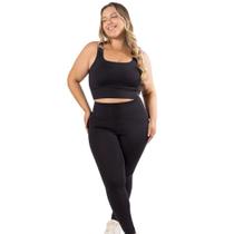 Legging Anticelulite Cós Médio Compressão Inteligente Blumi Legging Anticelulite Cós Médio Compressão Inteligente Blumi