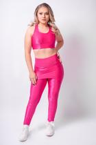 Legging Azzam Glow com saia Pink Sintonia Legging Azzam Glow com saia Pink Sintonia