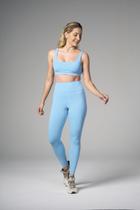 Legging Basic Power Opaco - Azul Céu Legging Basic Power Opaco - Azul Céu