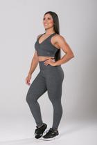 Legging Basic Suplex Power Mescla Escuro Legging Basic Suplex Power Mescla Escuro