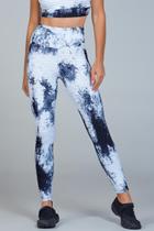 Legging Bolso textura Tulipe Preta e Branco Legging Bolso textura Tulipe Preta e Branco