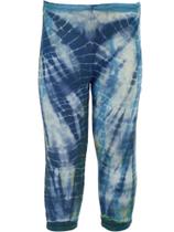 Legging calça Longa Infantil academia passeio cor Tie Dye Verd/Am RUM E BUTTER poliamida elastano