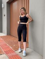 Legging Capri Corsário Suplex Feminina Academia Fitness Legging Capri Corsário Suplex Feminina Academia Fitness