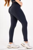 Legging Cintura Alta Feminina Glow Preta Legging Cintura Alta Feminina Glow Preta