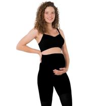 Legging Cintura Alta Para Gestante Grávida Sem Costura Maternidade Trifil 5215