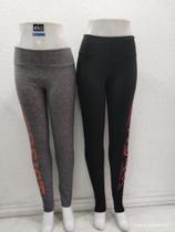 Legging cintura alta zero transparência as 2 por 158.00