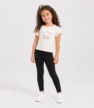 Legging Cotton Infantil Básica Select Preto