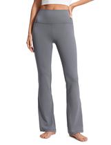Legging CRZ YOGA Butterluxe Flare 29" cintura alta cinza Legging CRZ YOGA Butterluxe Flare 29" cintura alta cinza