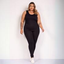 Legging de poliamida sem bolso