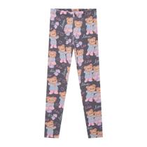 Legging em Fly Tech Estampada de ursinhos - Kukiê