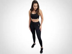 Legging Esmeralda zero transparência em poliamida MIXILA Legging Esmeralda zero transparência em poliamida MIXILA