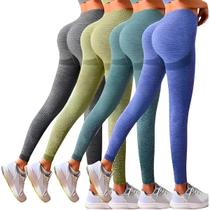Legging Esportiva Feminino Cintura Alta Levanta Bumbum