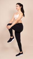 Legging Feminina Basic Alta Compressão Preta