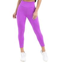 Legging Feminina Cigarrete Gym Brilho Com Bolsos