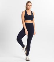 Legging Feminina em Cotton Pesado Select Azul