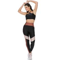 Legging feminina estilo do corpo trilobal