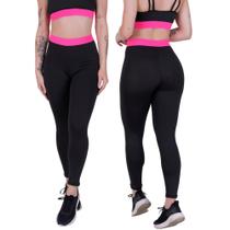 Legging Feminina Fitness Cintura Alta Cós Neon