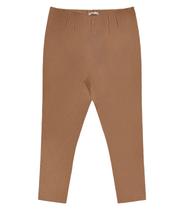 Legging Feminina Plus Size Em material sintético Secret Glam Marrom Legging Feminina Plus Size Em material sintético Secret Glam Marrom