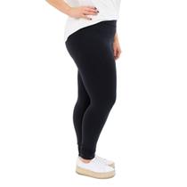Legging Feminina Plus Size Lycra Básica Ditana