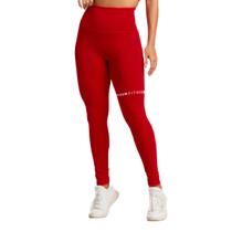 Legging Feminina Poliamida Massam Fitness Vermelha