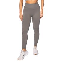 Legging Feminina Sea Surf Sem Costuras Levanta Bumbum Cinza