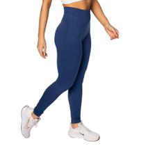 Legging Feminina Sea Surf Sem Costuras Levanta Bumbum Marinho Legging Feminina Sea Surf Sem Costuras Levanta Bumbum Marinho