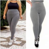 Legging Feminina Suplex Poliéster Legg Básica Fitness