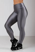 Legging fitness cirrê 3d cintura alta orbis