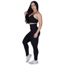 Legging fitness feminina cós alto textura relevo modeladora orbis Legging fitness feminina cós alto textura relevo modeladora orbis