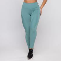 Legging Fitness Feminina Poliamida Textura Recortes Cintura Alta Legging Fitness Feminina Poliamida Textura Recortes Cintura Alta