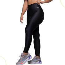 Legging Fitness Malha Trilobal Canelada Feminina Academia