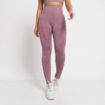 Legging Fitness Seamless Vinho Mescla Legging Fitness Seamless Vinho Mescla