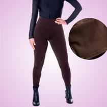 Legging Flanelada Marrom Legging Flanelada Marrom